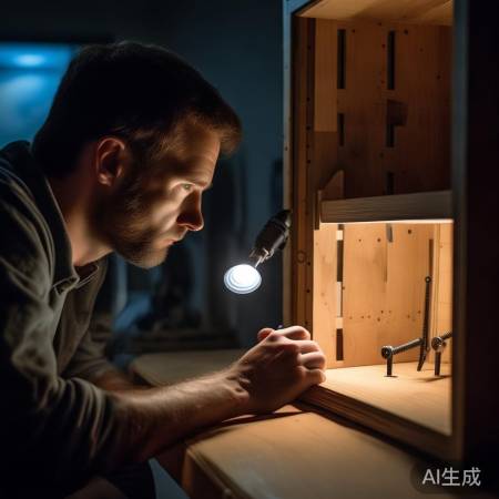 探木架弱处,螺丝缝细查