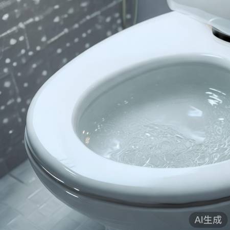 马桶勿丢杂物,冲水畅,省时。