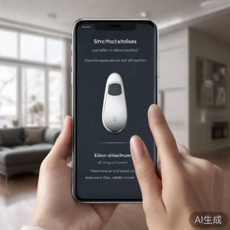 指纹锁一键安装，网络连接，几秒