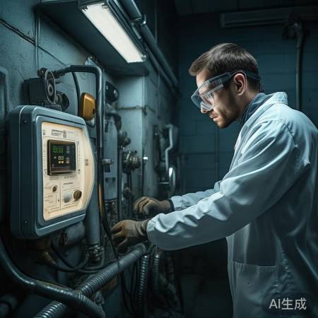 “燃气表检查压力,不稳报修。”