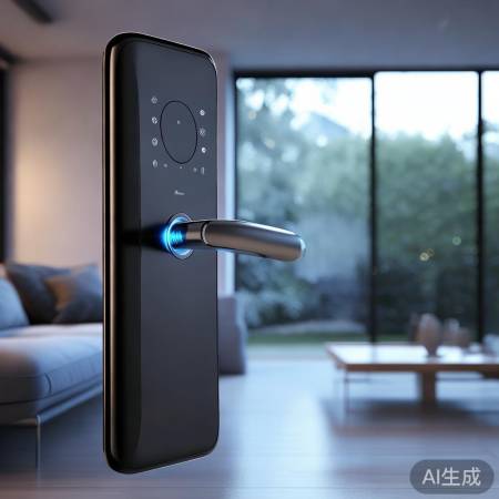 指纹锁智能联,家居生活更便捷。