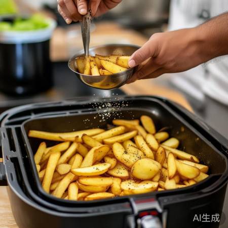 新鲜土豆炸薯条教学