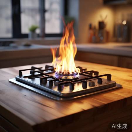 燃气灶底座不稳致晃动