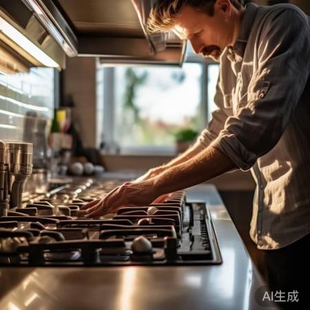 燃气灶保养,管道安全不容忽视。