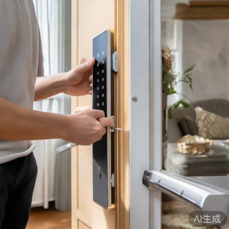 “智能锁锁体安装教程分享”