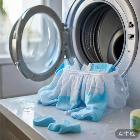 洗衣机洗内裤袜子,消毒分离更卫