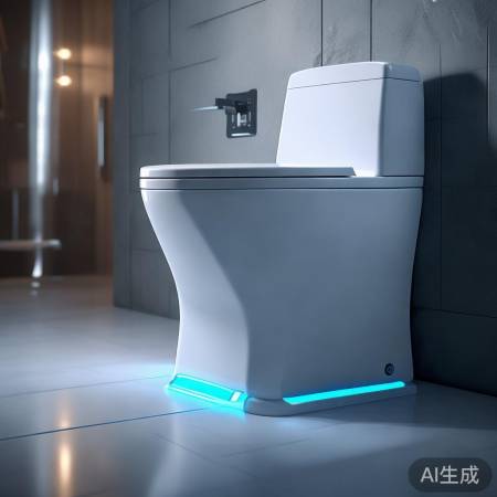 确认马桶支持脚踢关闭功能