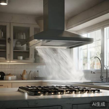 厨房油烟机，守护健康清新空间。