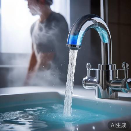 热水先开冷后开,安全又保暖。