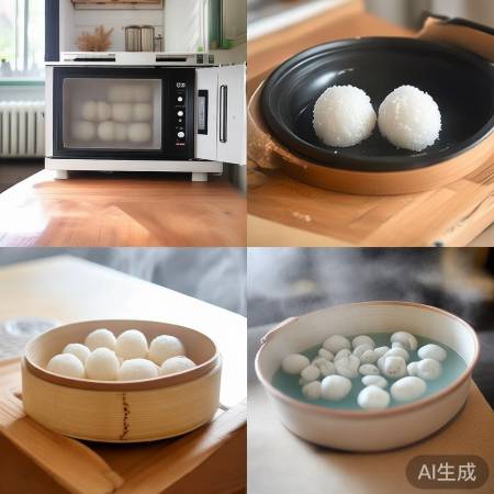 糯米糍变硬？微波、蒸煮、热水救