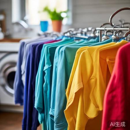 清洗剂让衣物颜色鲜艳如初