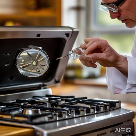 燃气灶故障排查:检查点火针是否