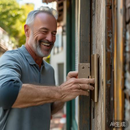 康佳K9智能锁,旧门升级新生活