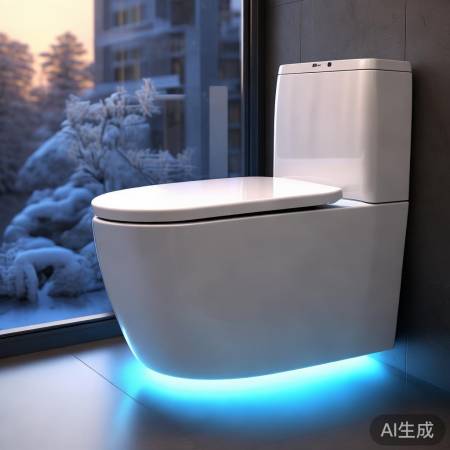 智能马桶温暖座圈,冬日如厕更舒
