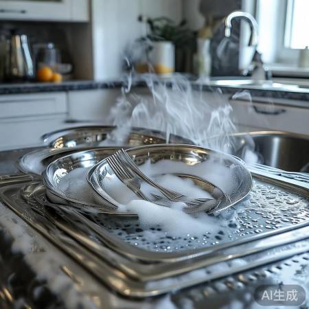 餐具清洗，消毒前关键步骤