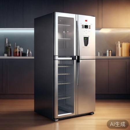 515升冰箱,适中尺寸,满足家