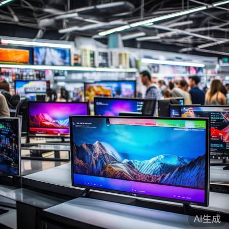 电视市场竞争激烈,品牌争锋,价
