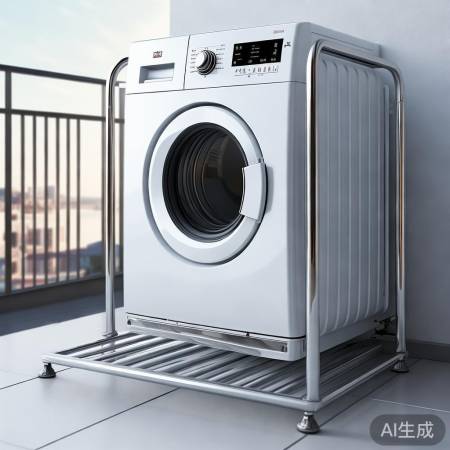 阳台洗衣机专用架,节省空间,防