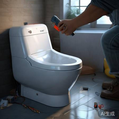 排查智能马桶不热原因。