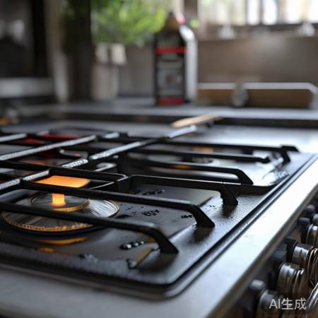 燃气灶燃烧器定期清洁,防火灾,