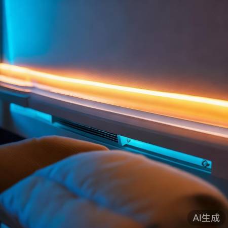 回风口LED灯带,增层次,调氛