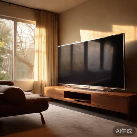 电视机朝南,阳光充足,风水宜人