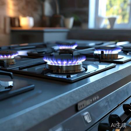 美的燃气灶,简约美观,火力稳定