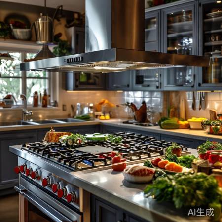 7字油烟机,厨房新选择