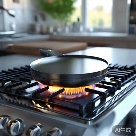 “气垫技巧：净锅防油水，避免空