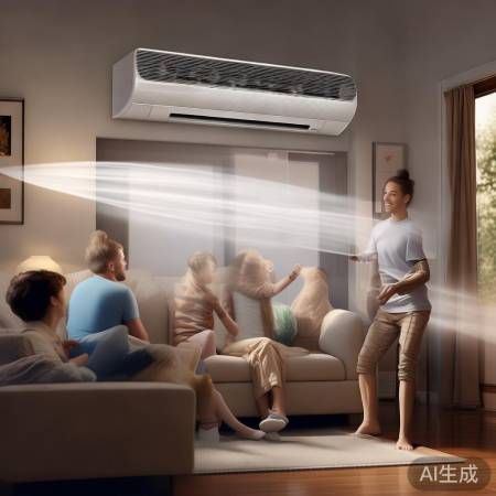 中央空调挡风板,调节温度小能手