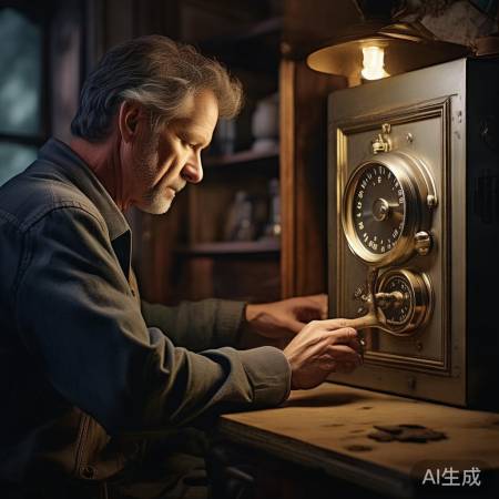 机械保险柜设密码,安全便捷两不
