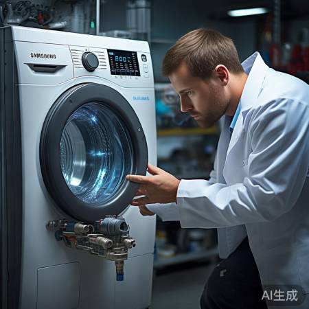 “三洋洗衣机E4故障,检查进水