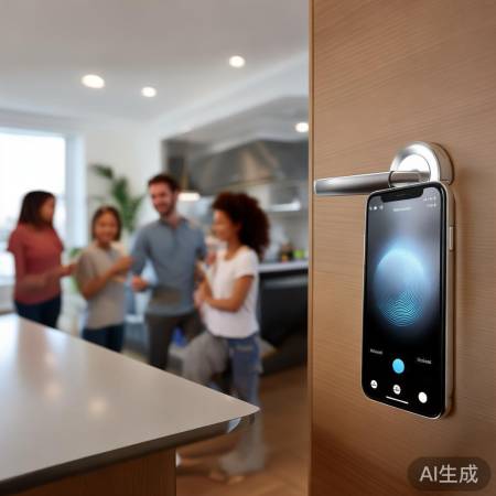 智能指纹锁,远程开锁新体验