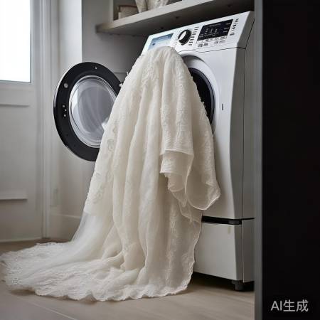 勿洗衣机内装大衣物