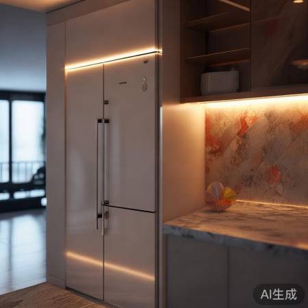 厨房灯光,时尚温馨,LED灯带