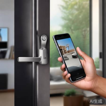 智能锁：手机APP控制，远程解