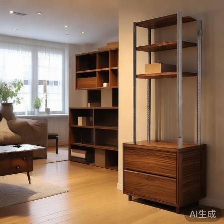 创意折叠,人性可调置物架