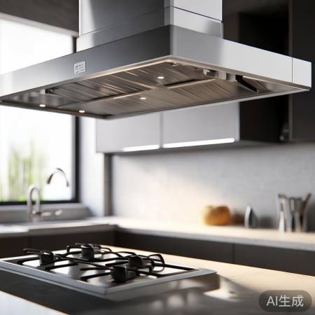 节能环保油烟机,高效过滤,减少