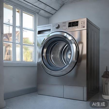 “洗衣机宜通风干燥，远离水源与
