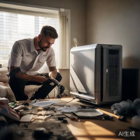 专业师傅速修空调,技术精湛服务