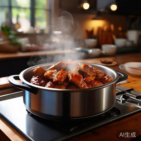 压力锅炖排骨,美味又简单