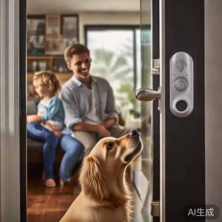 小孩宠物勿碰指纹锁