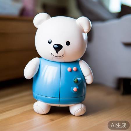 拆箱实拍，超可爱小熊洗衣机玩具