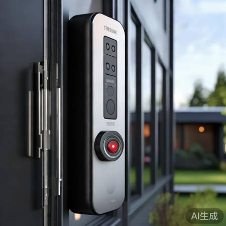 户外指纹锁保护开关,紧急解锁保