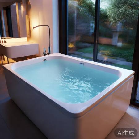 300L空气能浴缸，泡澡新体验
