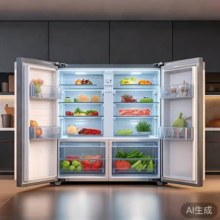 海信冰箱565升,三口之家理想