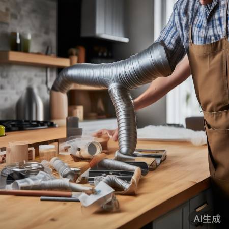 厨房舒适新招:集成灶烟道改道指