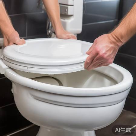 安装马桶座圈盖,3分钟搞定。