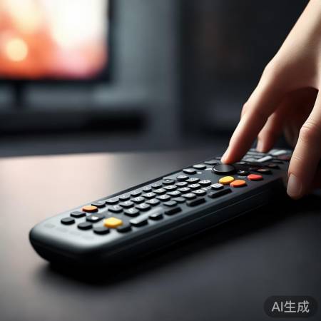 电视音量调节及静音功能。