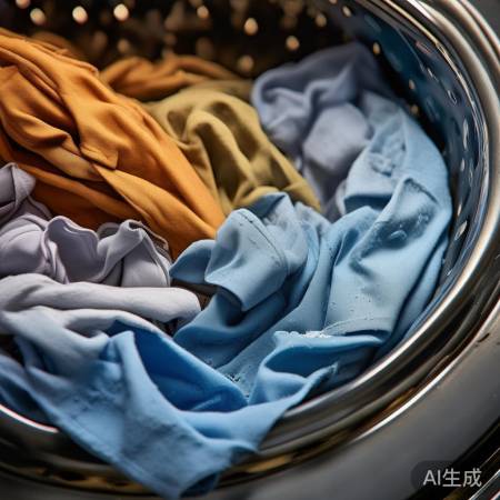 洗衣机脱水不均,衣物易变形皱巴